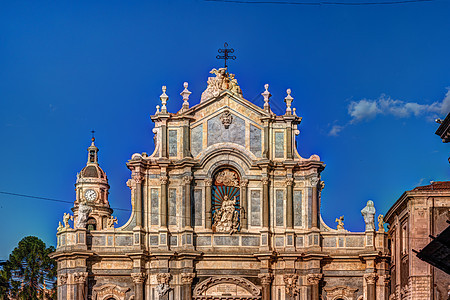 意大利西西里卡塔尼亚圣阿加萨教堂图片