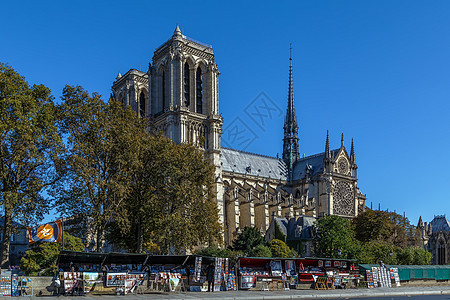 巴黎圣母院 宗教 城市景观 著名的 法国 建筑学 吸引力 天主教的图片