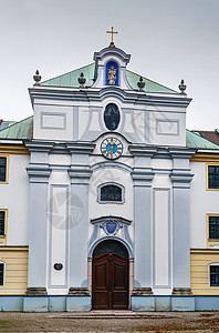 德国慕尼黑 欧洲 户外 洛可可 景点 教会 旅游图片