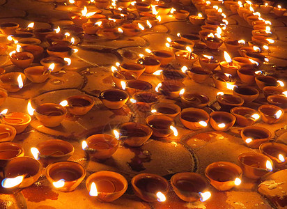 排灯节装饰灯 印度 喜庆的 迪瓦瓦里 庆典 文化背景图片