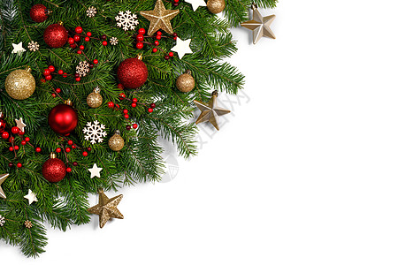 圣诞节装饰框架 平躺 木头 边界 季节 玩具 松树 横幅图片