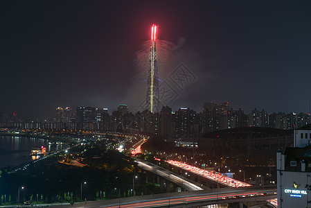2019年5月4日韩国南韩 天空 商业 城市 水图片