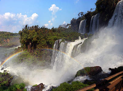 阿根廷和巴西两国之间的伊瓜祖河瀑布 5 水图片