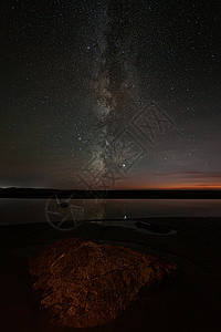 北加州海滩的夜空之夜 天空 海洋 蓝色的 黄昏图片