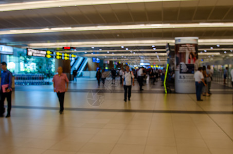 模糊的机场客运站 过境 现代的 步行 门 旅行图片