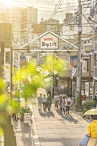 著名的楼梯 意思是黄昏台阶 壮丽景色 脚步 夏天 黄金时段图片