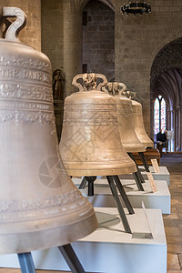 法国圣马洛大教堂的4个新铜钟 博物馆 塔 学者图片
