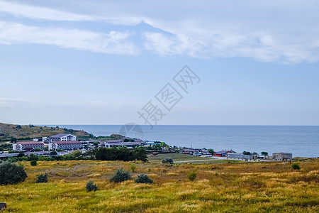 以阿佐夫海为岸边风景 