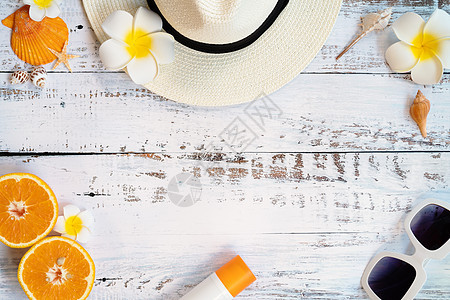 美丽的暑假 海滩附件 橙色 太阳镜 旅行 潮人图片