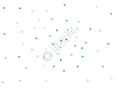 圣诞节和新年的背景 绿色闪亮的星星面团背景图片
