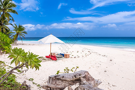 塞舌尔 天堂海滩 Anse Lazio的La Digue 资料来源 D'A 海浪 美丽的图片