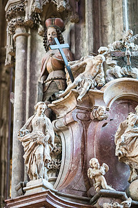 奥地利维也纳圣彼得教堂风格的罗马天主教教区 艺术 纪念碑图片