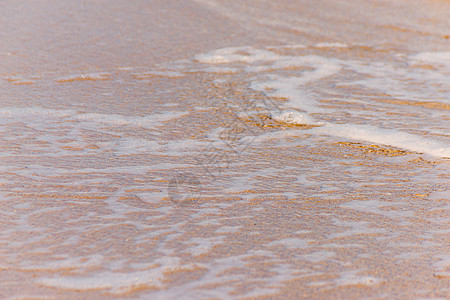海滨沙滩上的沙子 影响着海面的沙子 海景 热带图片