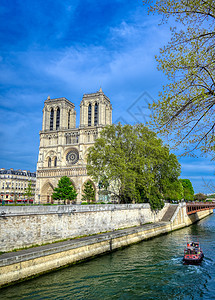 法国巴黎圣母圣母院 城市 欧洲 建筑 建筑学 教会 大教堂图片