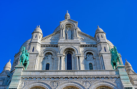 法国法国巴黎的圣骨 旅行 宗教 欧洲 神圣的 蒙马特 心图片