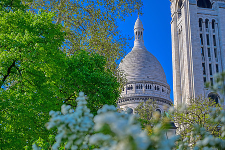 法国法国巴黎的圣骨 地标 天主教的 神圣的 教会 首都图片
