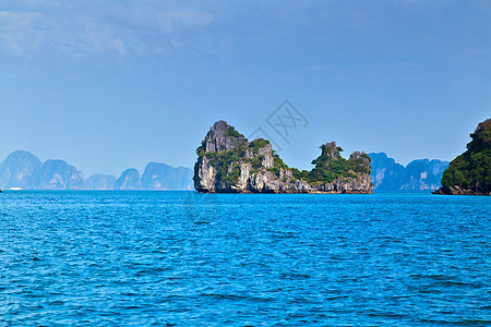 长湾绿岛 长山越南 天空 海洋 水 地标 亚洲图片