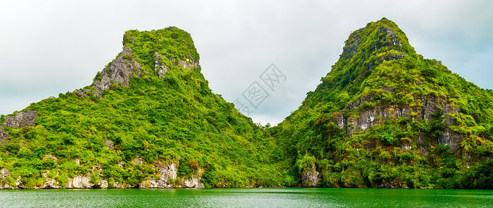 长湾绿岛 长山越南 石头 天空 编队 岩石 旅行图片