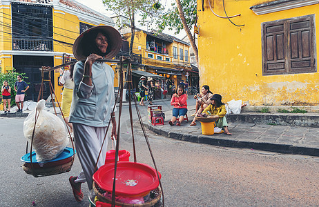 远古城镇何海 越南 美丽的 古老的 旅游 旅行图片