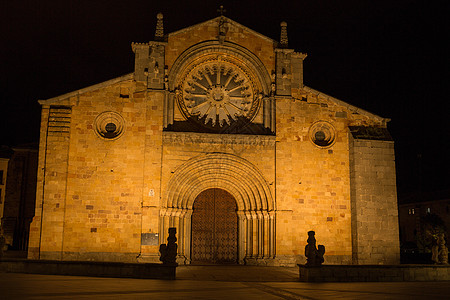 西班牙阿维拉圣佩德罗 基督教 老的 纪念碑 旅行 天空图片