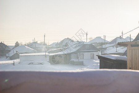 冬季木屋 冬季风景 西伯利亚冬天 国家 舱图片