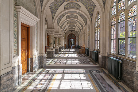 和平宫走廊 国际法院所在地 荷兰海牙图片