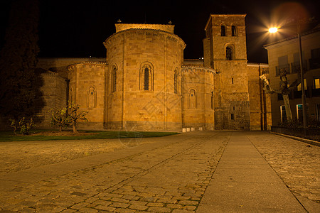 西班牙阿维拉圣佩德罗 天空 柱子 卡斯蒂利亚 历史图片