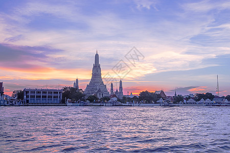 泰国曼谷最佳旅游日落时分图片
