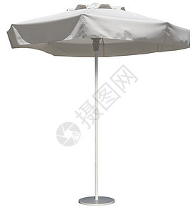 海滩雨伞 - 白色 遮阳棚 夏天 海岸 户外的 假期图片
