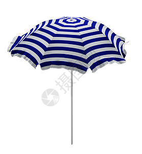 海滩雨伞 - 蓝白条纹 棕褐色 晴天 旅行 乐趣图片