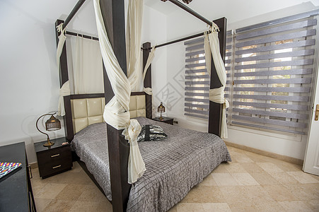 豪华假日别墅室内卧室设计设计 梳妆台 木制的 渡假村图片