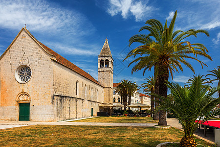 克罗地亚特罗吉尔的圣多米尼克教堂 圣多米尼克教堂 Domi 宗教 旅行图片