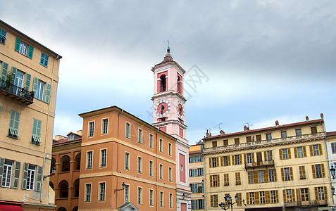 - 尼斯-罗斯卡宫 砖 普罗旺斯 窗户 天主教的 建筑 塔图片