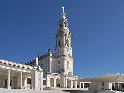 葡萄牙Fatima大教堂 Lisboa附近蓝天蓝天的Lisboa附近 路面 户外图片