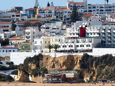 葡萄牙阿尔布法伊拉市和海滩 季节 海洋 旅游 海上图片