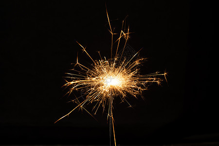 Sparkler背景 圣诞节和新年的火花节日背景 闪烁 生日图片