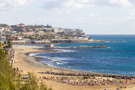 San Agustin海滩沿岸线图片