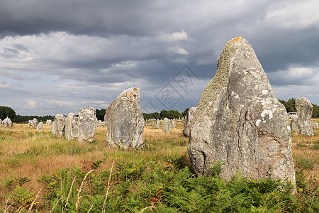 法国旅游景点卡尔纳克-门尼茨-门希尔一行 考古学 新石器时代 历史的背景