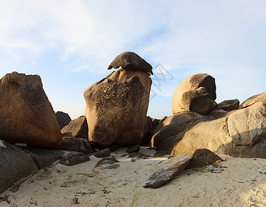 泰国普吉岛 赏金 放松 岩石 海洋 宁静图片