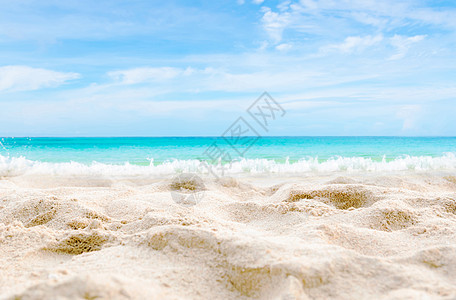 夏季节假日放松的清海和清海水 阳光 夏天 美丽图片