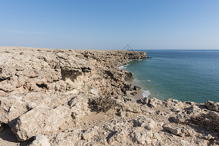 阿曼Ras Al Jinz海岸野生海滩 阿拉伯图片