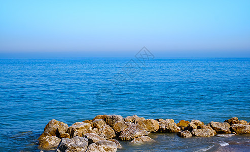 海边的石头 自然 海洋 太阳 水 地中海 晴天 岛图片