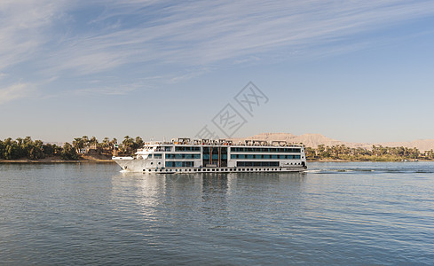尼罗河上大河游轮 旅游的 巡航 酒店 天空 水图片