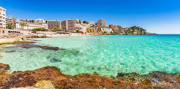 西班牙卡拉海滨美丽的海滩图片