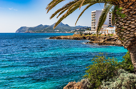 Cala Rajada Mallorca西班牙 Balearic岛 地中海图片