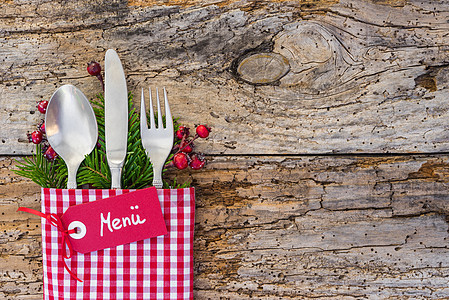 圣圣诞晚餐餐桌布置的优雅圣诞节晚宴图片