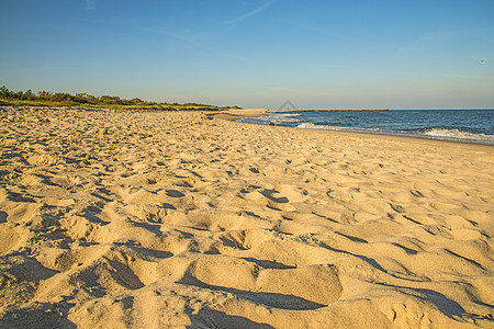 乌斯特卡海滩 波罗的海和波兰 水 荒野图片
