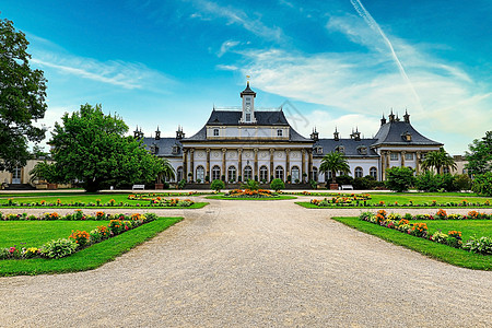 德国德累斯顿附近的皮尔尼茨城堡的新宫殿 欧洲图片