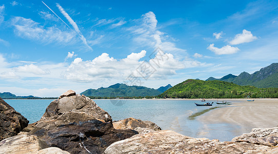 泰国海滩景观或风景图片