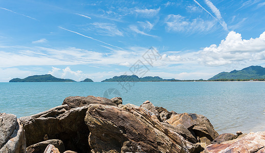 泰国海滩风景或景观图片